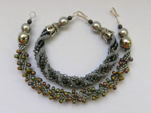 Kumihimo Spiral Braid with Beads