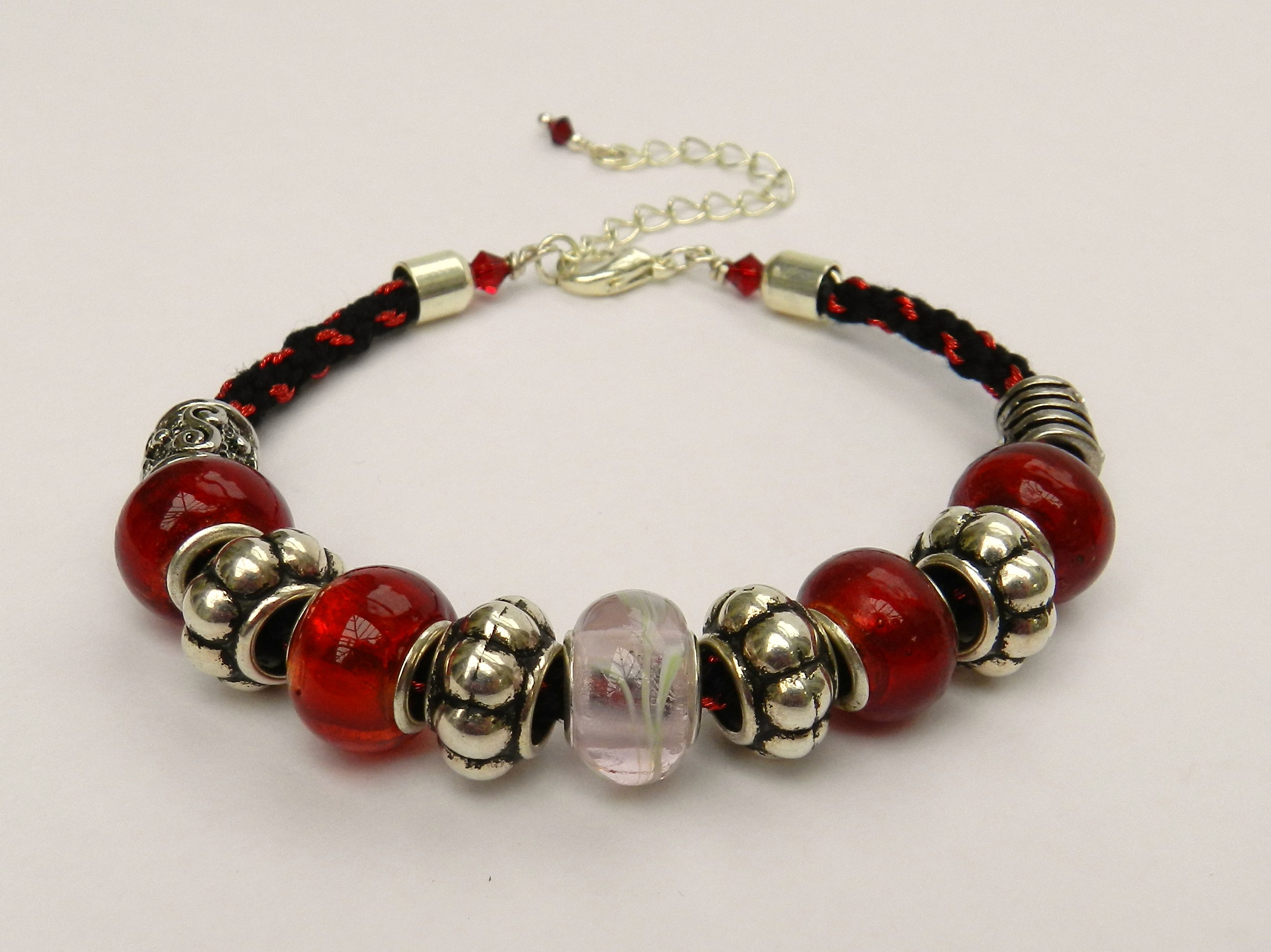 kumihimo jewellery round braid bracelet