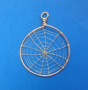 Web wirework pendant