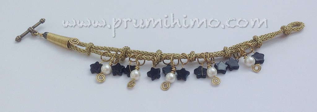 Charming Knots kumihimo bracelet