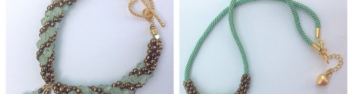 Kumihimo prehnite designs