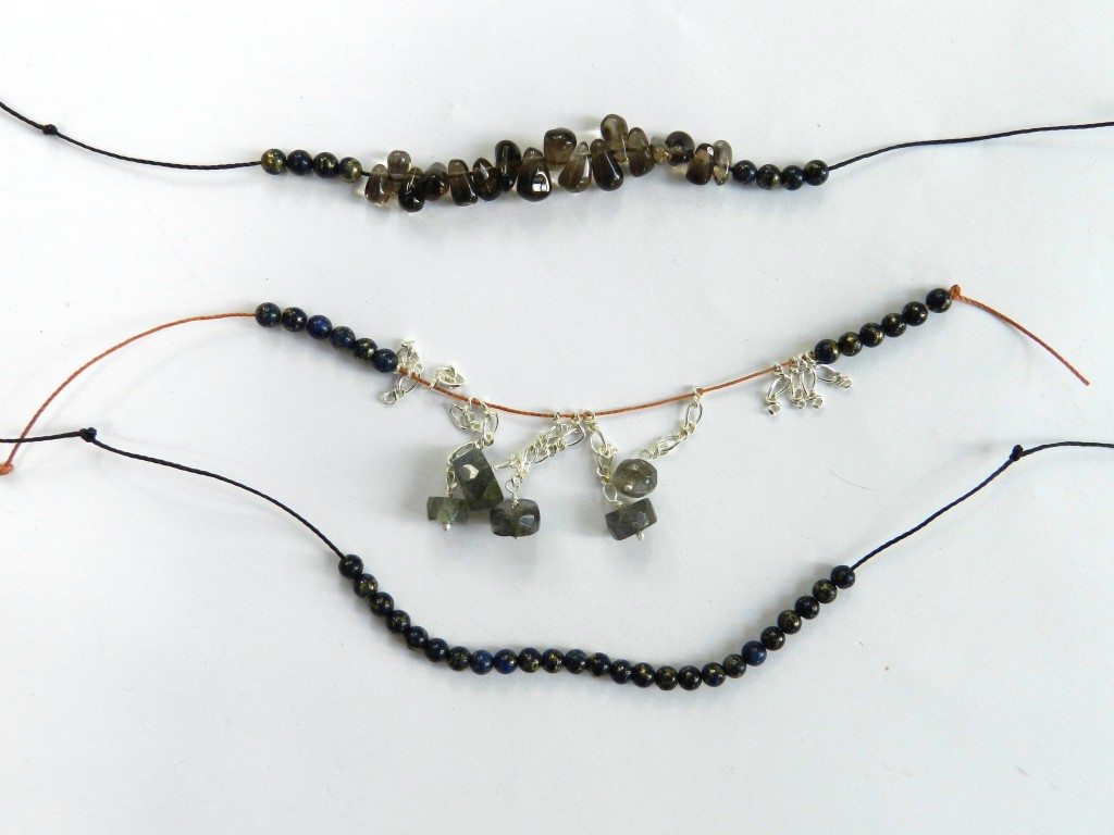 Labradorite threading