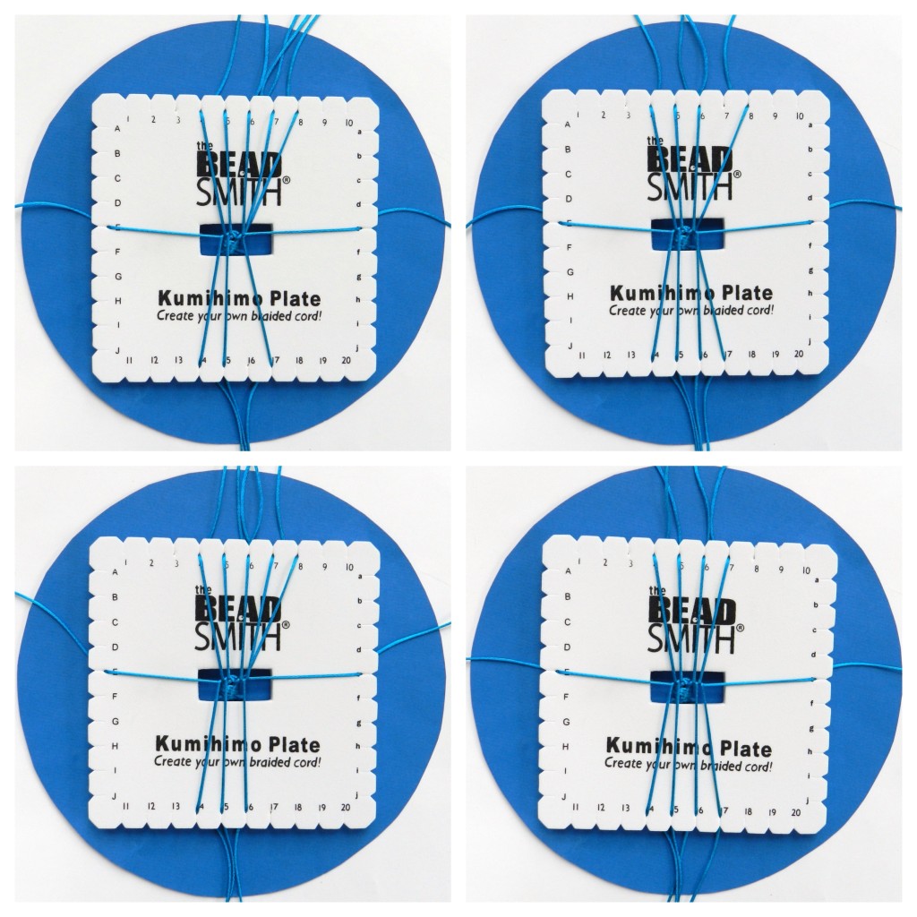 Kumihimo Square Plate instructions