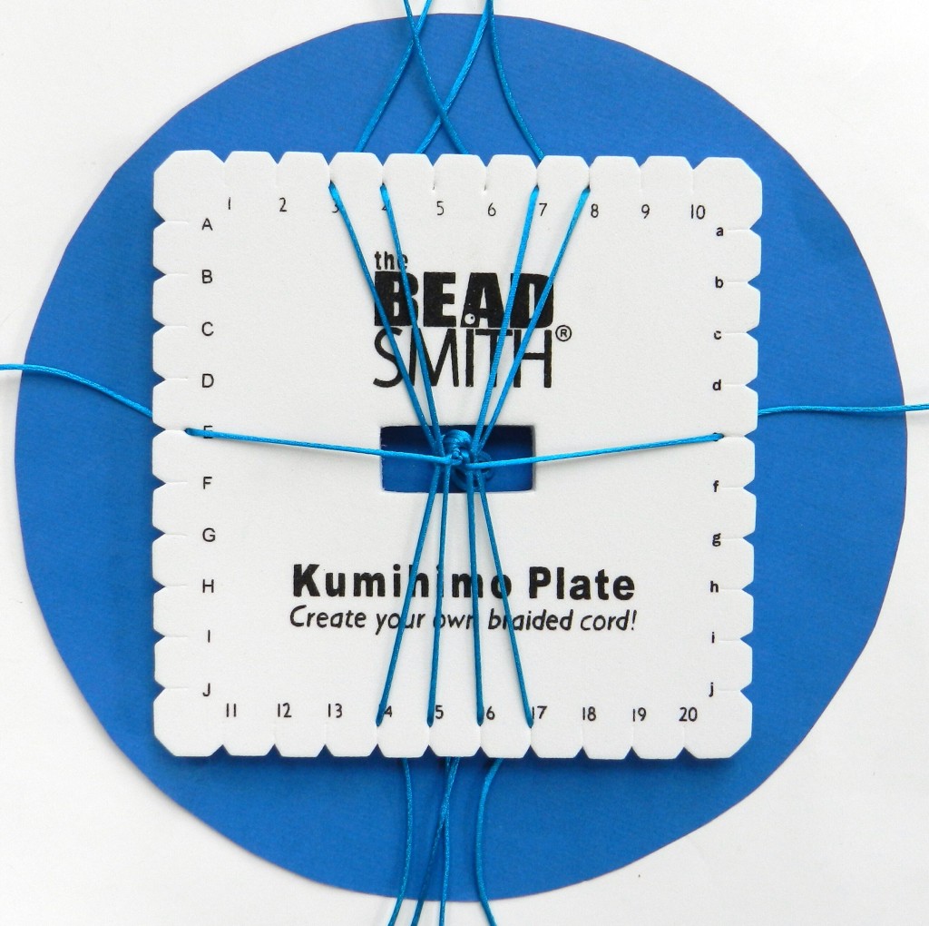 Kumihimo Square Plate instructions