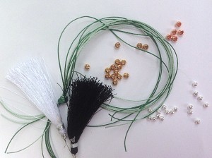 Seed beads for kumihimo