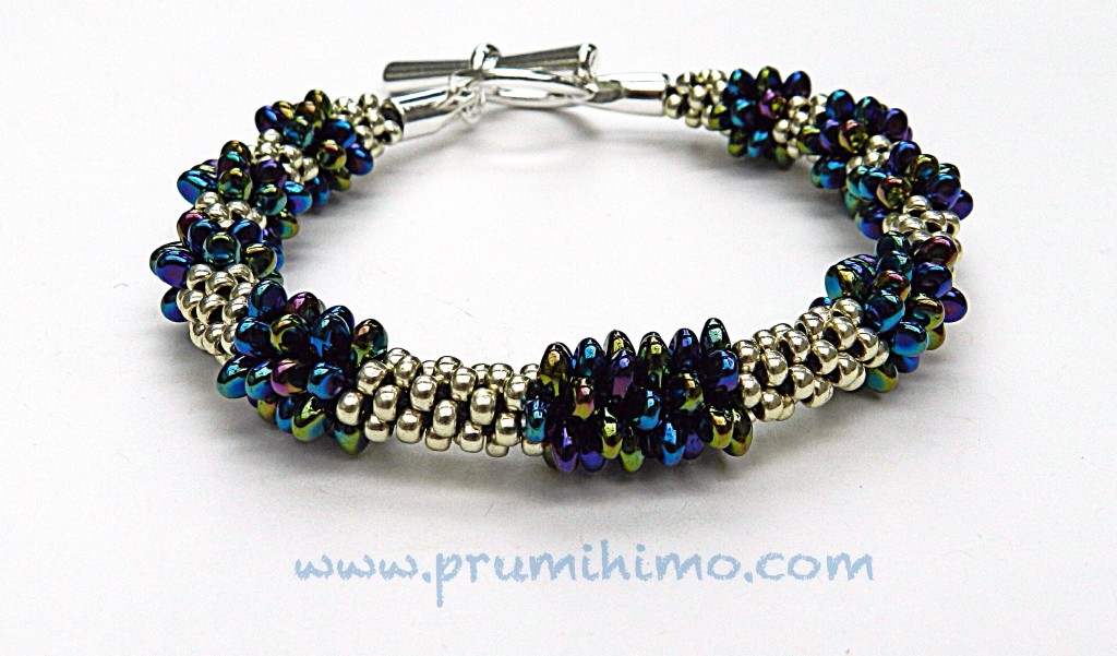 Kumihimo Solo Bead Bracelet