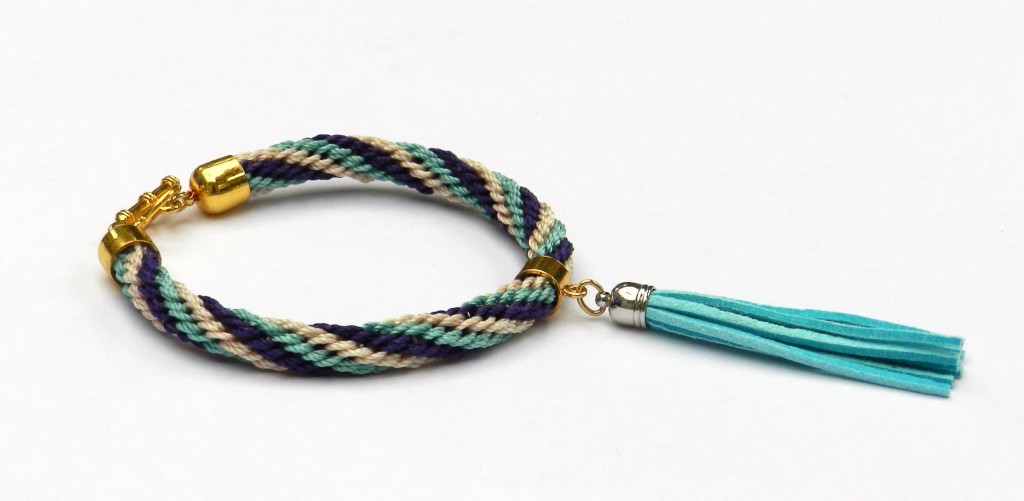 Kumihimo Tassel bracelet