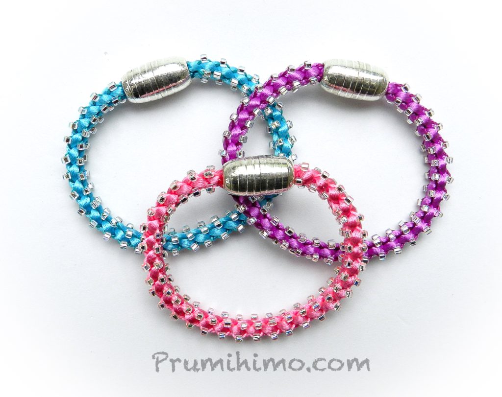 Prumihimo Sparkle Bracelet