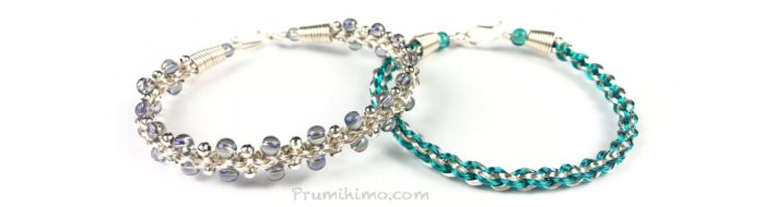 Wire kumihimo – a great skill development Wire kumihimo designs