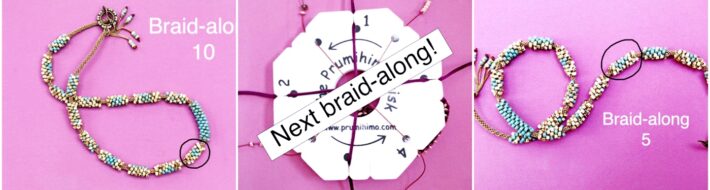 Kumihimo Braid-along – the Sampler Necklace Braidalong